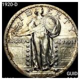1920-D Standing Liberty Quarter UNCIRCULATED