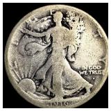 1916 Walking Liberty Half Dollar NICELY CIRCULATED