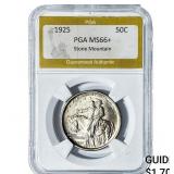 1925 Stone Mountain Half Dollar PGA MS66+