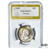 1936 Cleveland Half Dollar PGA MS67+