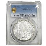 1883-CC Morgan Silver Dollar PCGS MS63