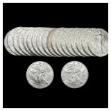 [20] 2012 Silver Eagle GEM BU Roll