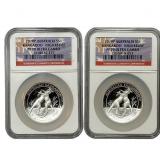 [2]2010P Australia 1oz Silver Dollar-Kangaroo HR