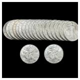 [20] 2012 Silver Eagle GEM BU Roll