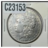 1890-CC Morgan Silver Dollar