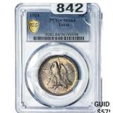 1934 Texas Half Dollar PCGS MS64