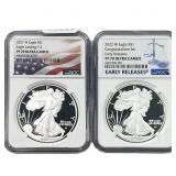 [2] 2021-2022 Silver Eagle NGC PF70 Ultra Cameo