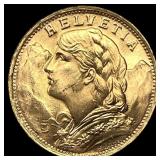 1935 France Gold 20 Franc