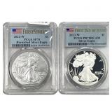 [2] 2022-2023 Silver Eagle PCGS SP70/PR70 DCAM