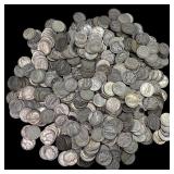 [500] $50 Face Value Silver Dimes