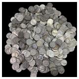 [500] $50 Face Value Silver Dimes