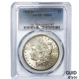 1899-O Morgan Silver Dollar PCGS MS64