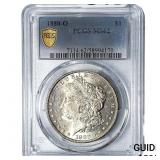 1880-O Morgan Silver Dollar PCGS MS62