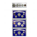 [20]1900-1964 3 U.S. Type Sets 1C-50C