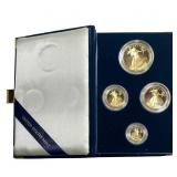 [4]1997 U.S. Mint Gold Coins Proof Set 1.8591oz