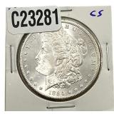 1884-CC Morgan Silver Dollar