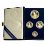 [4]2002 U.S. Mint Gold Coins Proof Set 1.8591oz