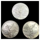 [3] 2013-2016 Mexico 1oz Silver Libertad