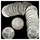 [20] 2012 Silver Eagle GEM BU Roll