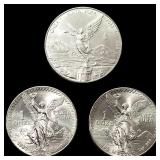 [3] 1983-2013 Mexico 1oz Silver Libertad
