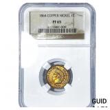 1864 Indian Head Cent NGC PF65