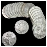 [20] 2012 Silver Eagle GEM BU Roll