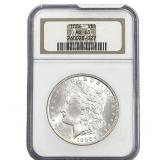 1886 Morgan Silver Dollar NGC MS65