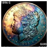 1896-S Morgan Silver Dollar UNCIRCULATED +