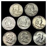 [8] 1953-1963 Franklin Half Dollar