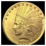 1914-D $10 Gold Eagle