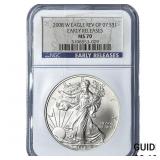 2008-W Silver Eagle NGC MS70
