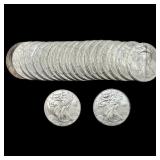 [20] 2012 Silver Eagle GEM BU Roll