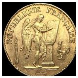 1897 France Gold 20 Franc