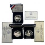 [3]2002-2006 U.S. Mint Comm. Silver $1 Proof W/Box