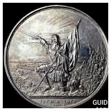 1874 Switzerland Silver 5 Francs GEM BU