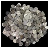 [500] $50 Face Value Silver Dimes