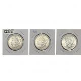 [3] 1921-1922 Morgan and Peace Silver Dollar Lot
