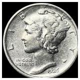 1926-D Silver Mercury Dime CLOSELY  UNCIRCULATED