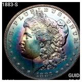 1883-S Morgan Silver Dollar CHOICE BU