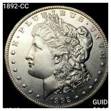 1892-CC Morgan Silver Dollar UNCIRCULATED