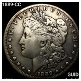 1889-CC Morgan Silver Dollar LIGHTLY CIRCULATED