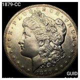 1879-CC Morgan Silver Dollar CHOICE AU