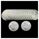 [20] 2012 Silver Eagle GEM BU Roll