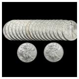 [20] 2012 Silver Eagle GEM BU Roll