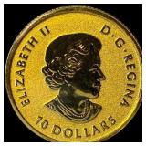 2020 Canada 1/4oz Gold $10 Proof