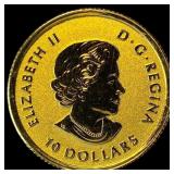 2020 Canada 1/4oz Gold $10 Proof