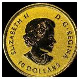 2020 Canada 1/4oz Gold $10 Proof