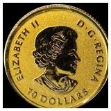 2020 Canada 1/4oz Gold $10 Proof