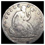 1853 Arrows Seated Liberty Half Dollar  LIGHTLY C