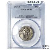 1927-S Standing Liberty Quarter PCGS VG10
